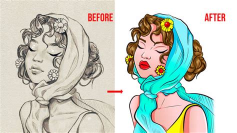 how to turn a drawing into digital art and the future of traditional vs digital mediums in art